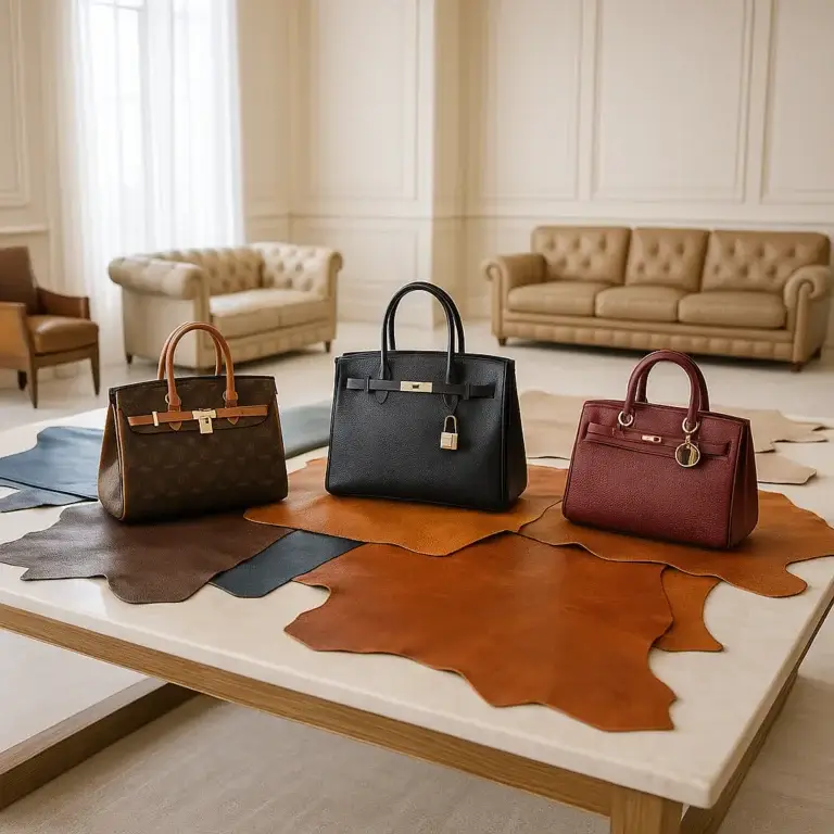 Leather Used in Handbags